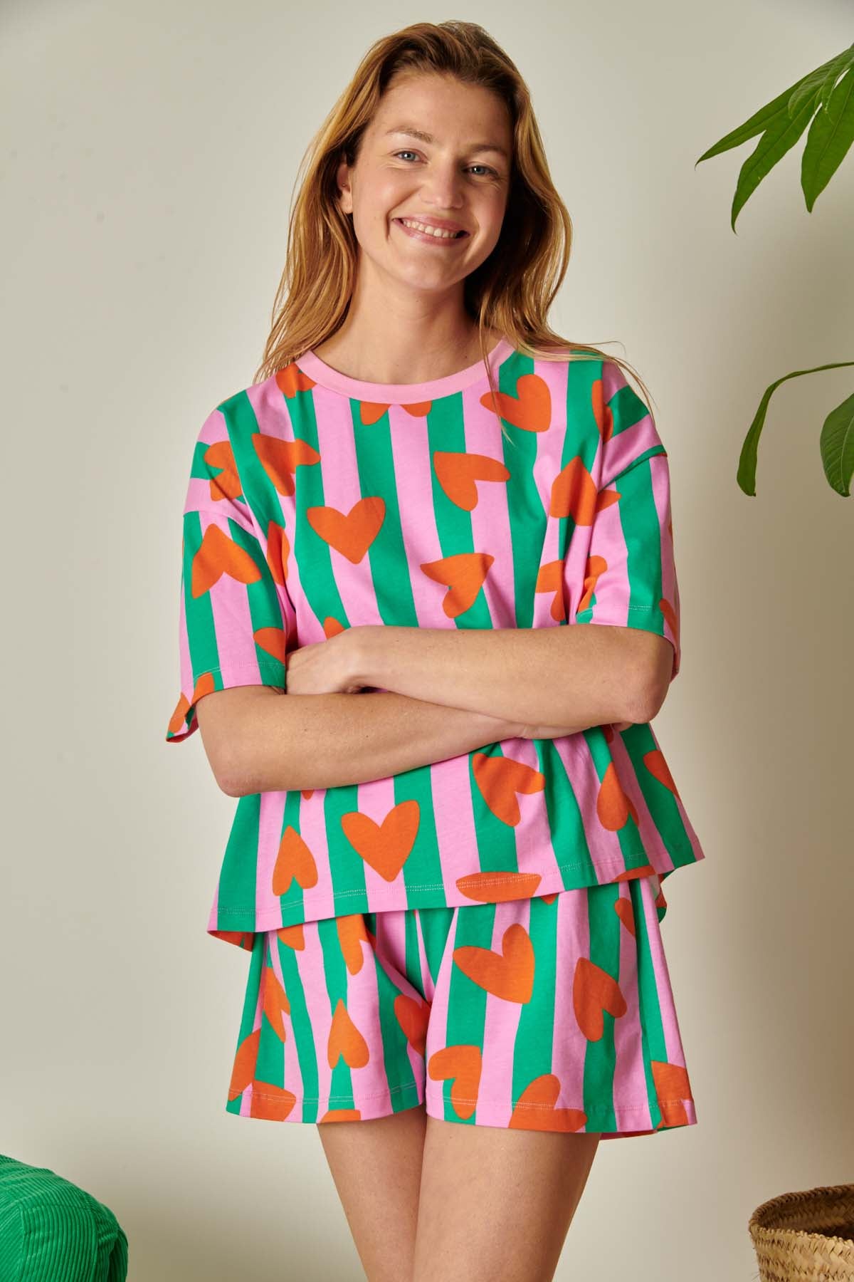 Violette fait du 36 et porte une taille S