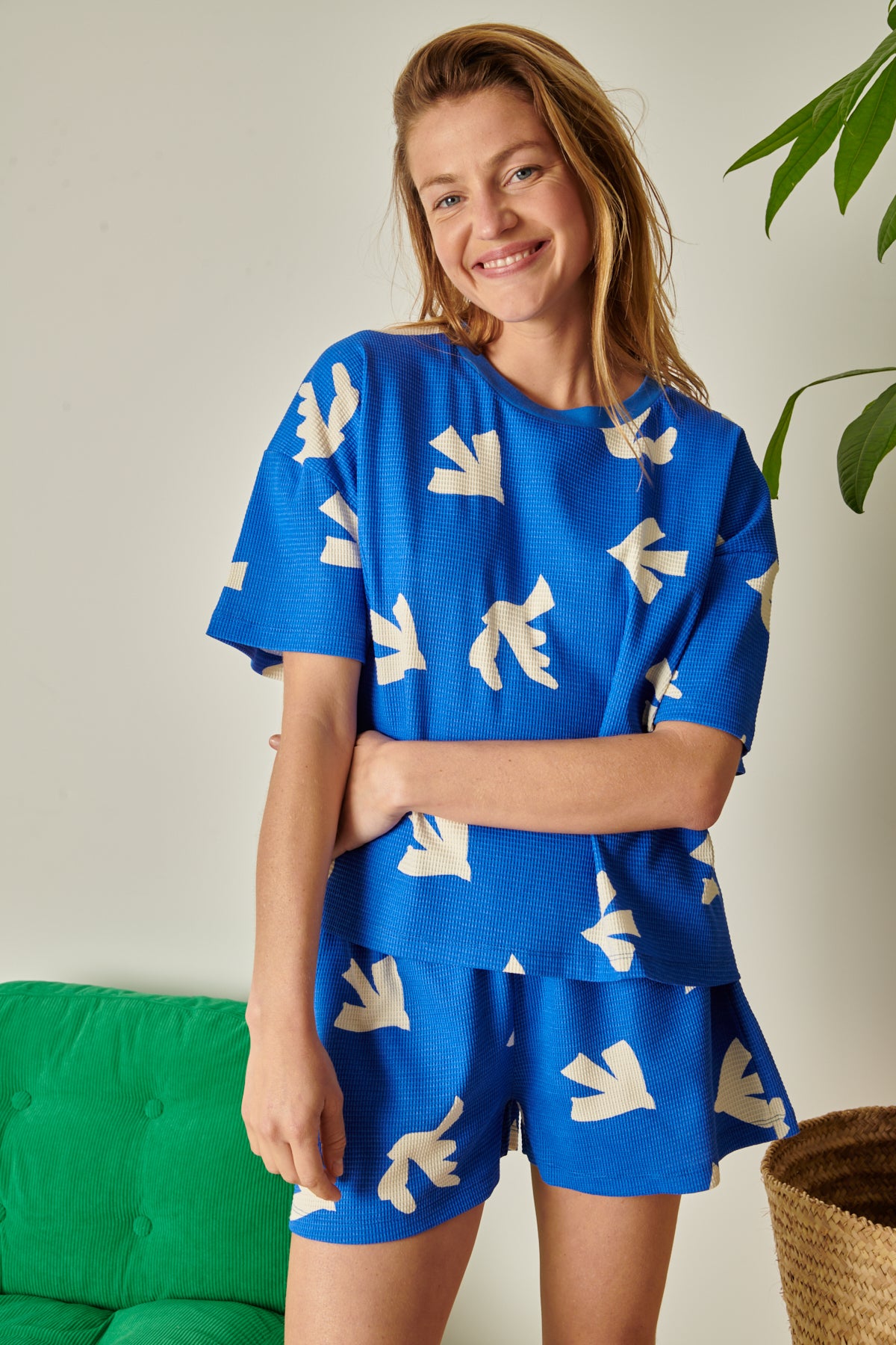 Violette fait du 36 et porte une taille S