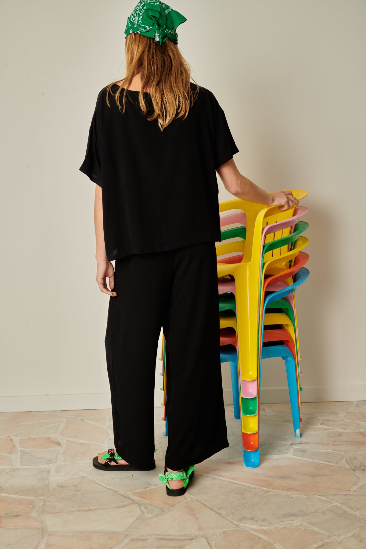 Violette fait du 36 et porte une taille S