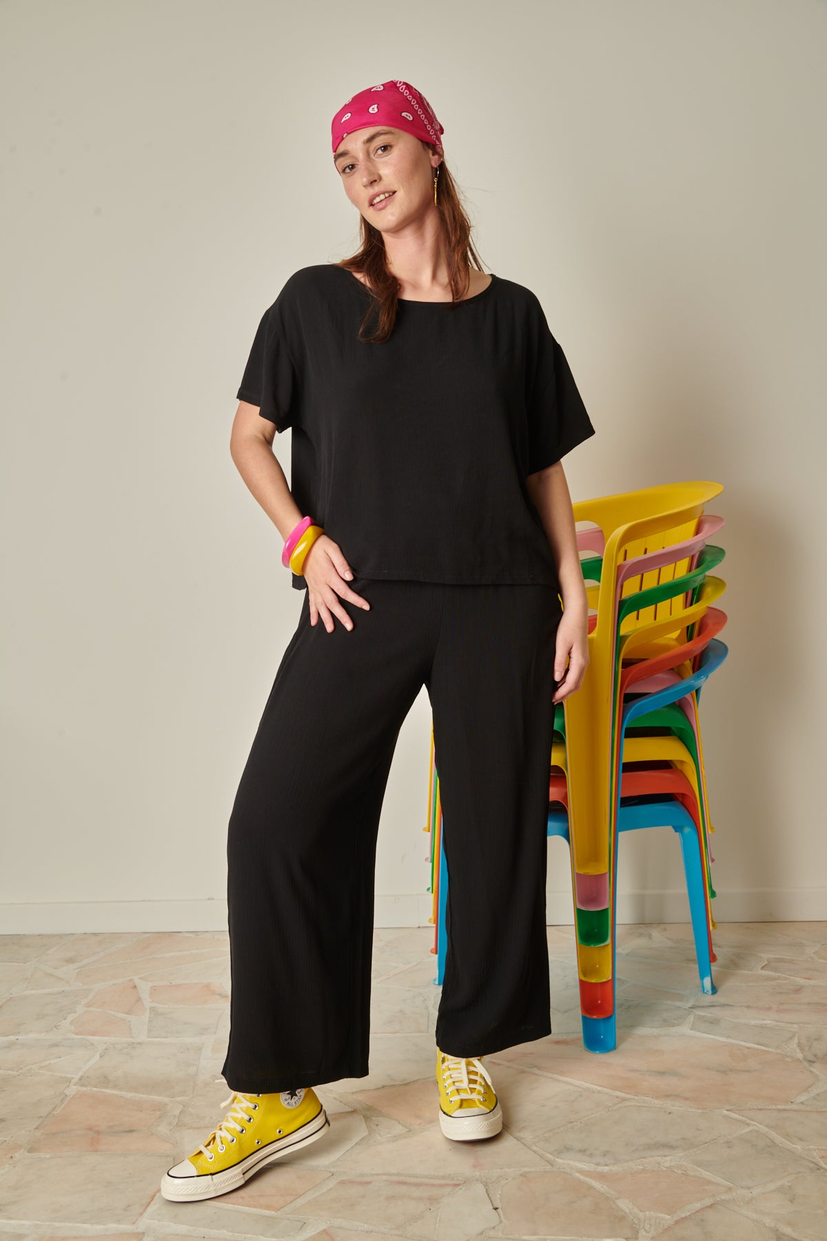 Lorea fait du 38 et porte une taille M