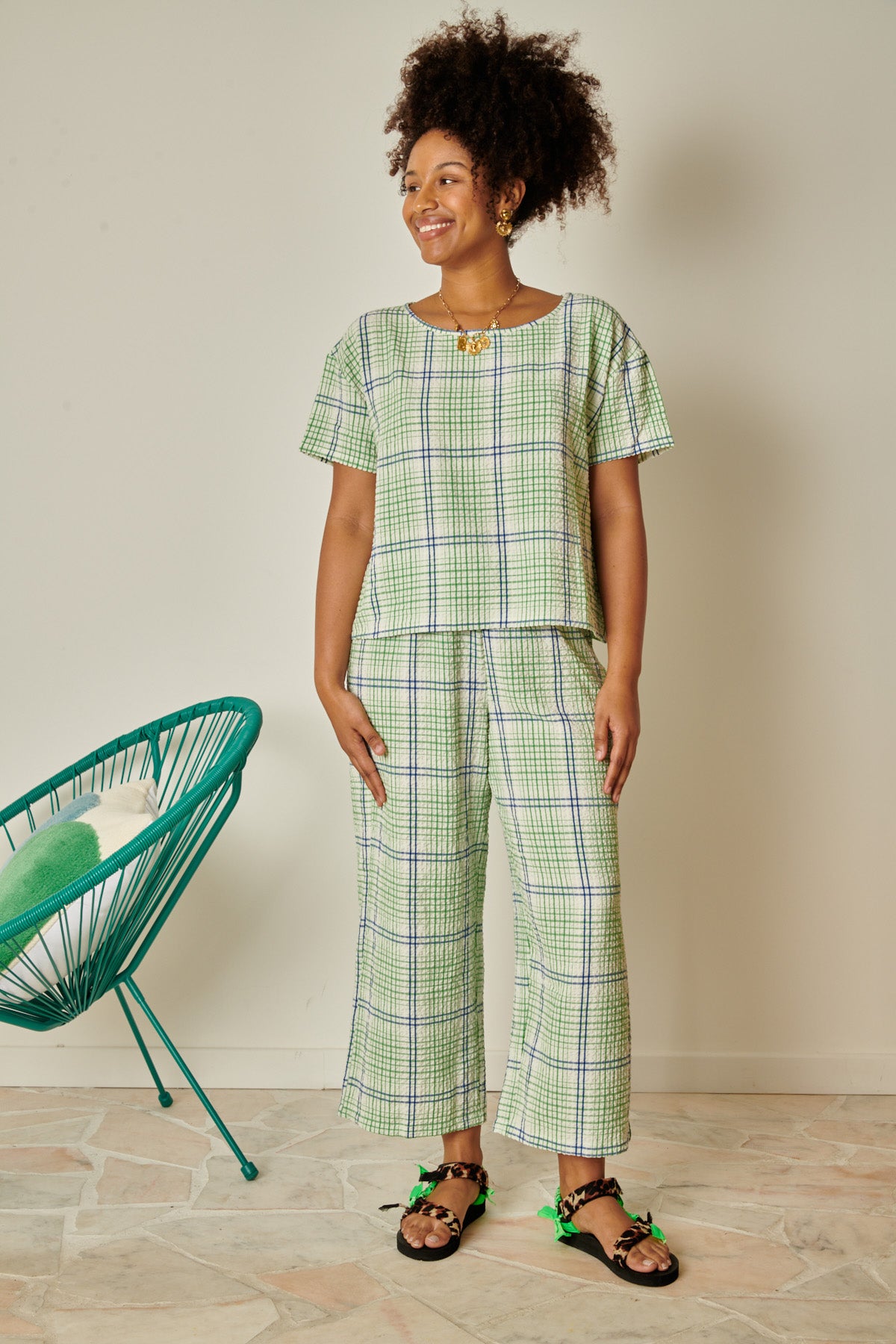 Marie-Charles fait du 38 et porte une taille M