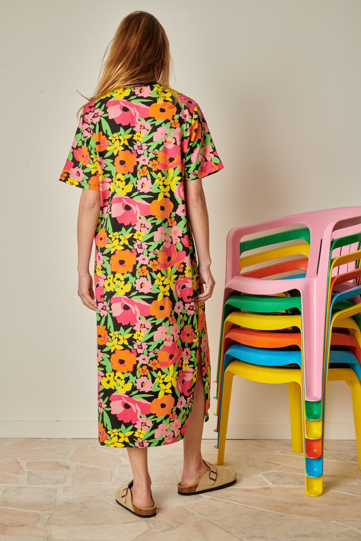 Violette fait du 36 et porte une taille S