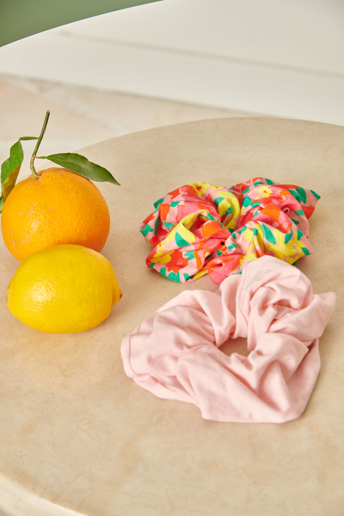 Pack 2 Chouchous oversize - Allamanda | Rose