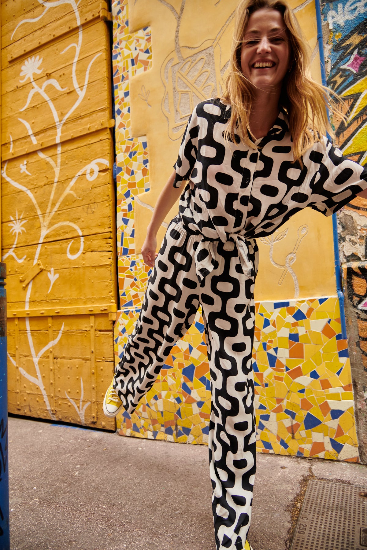 Violette fait du 36 et porte une taille XS/S