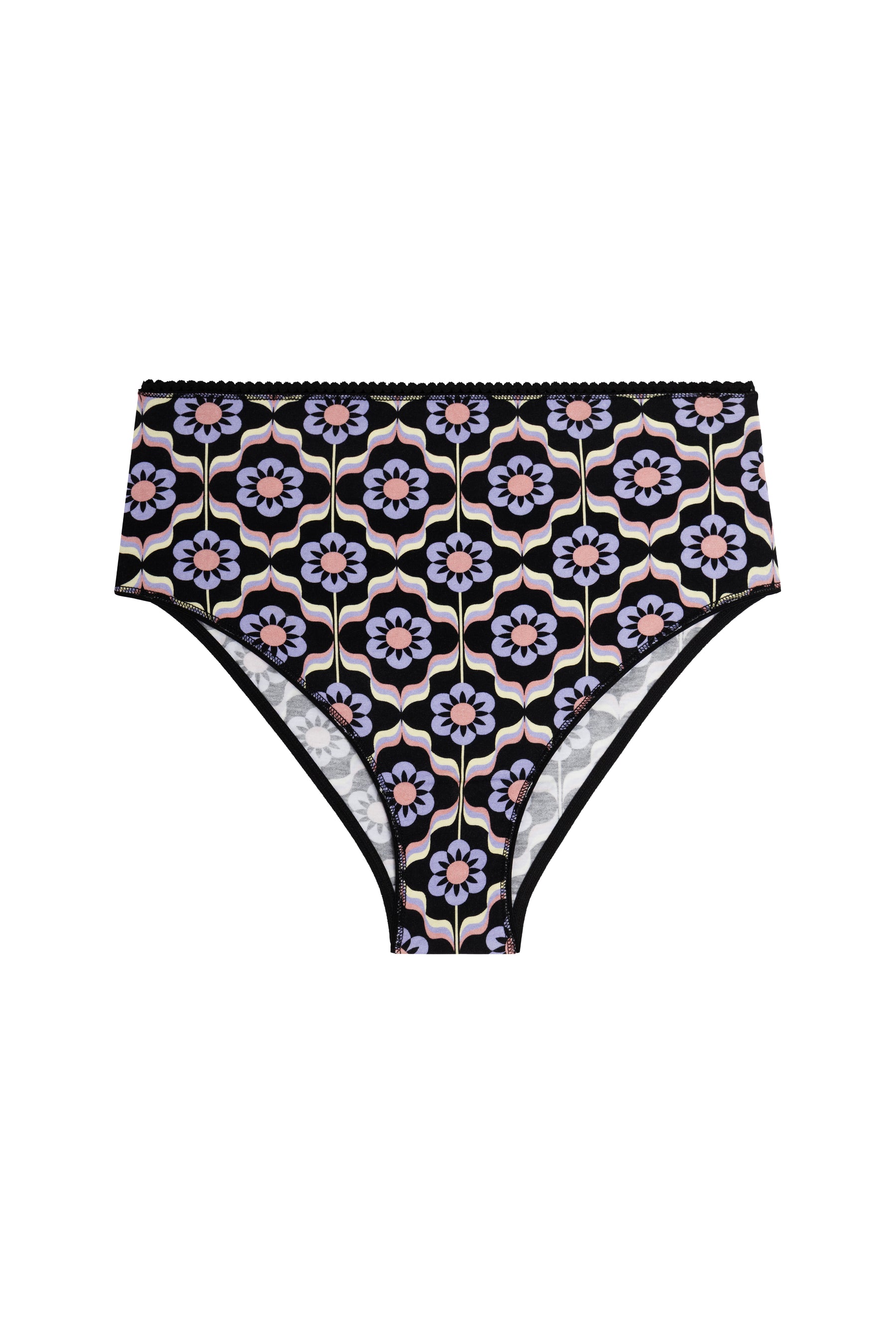 Culotte Taille Haute Coton BIO - Sheila Violet