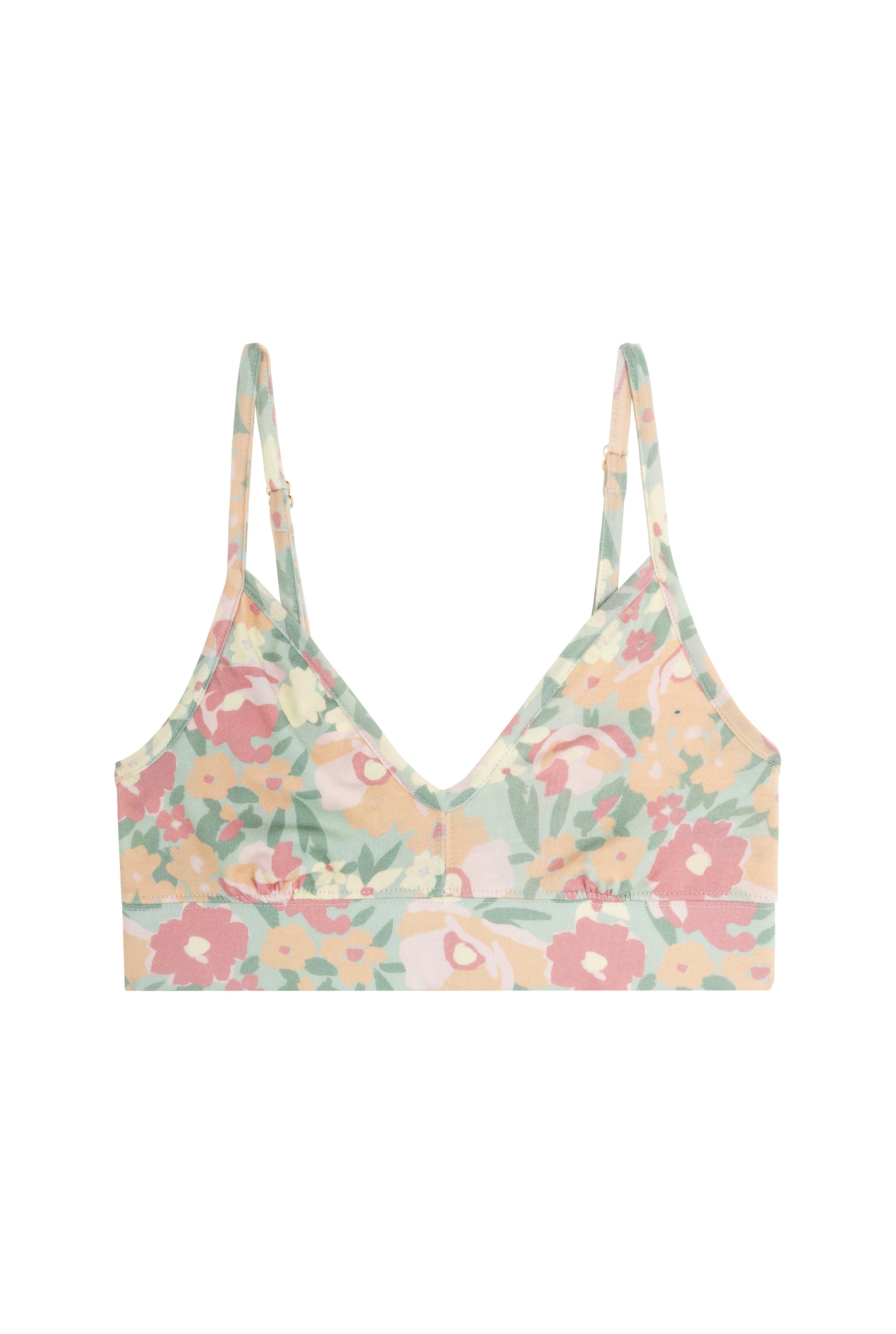 Brassière Coton BIO - Allamanda Vert