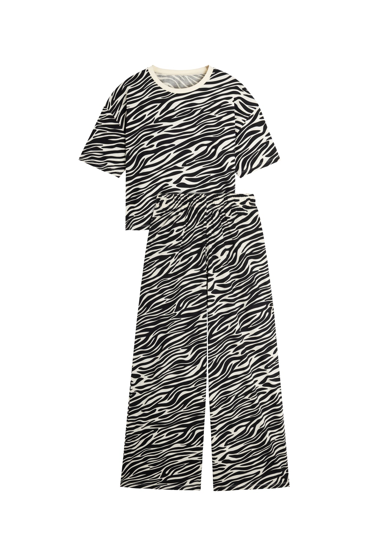Pyjama Long Coton BIO - Zèbra