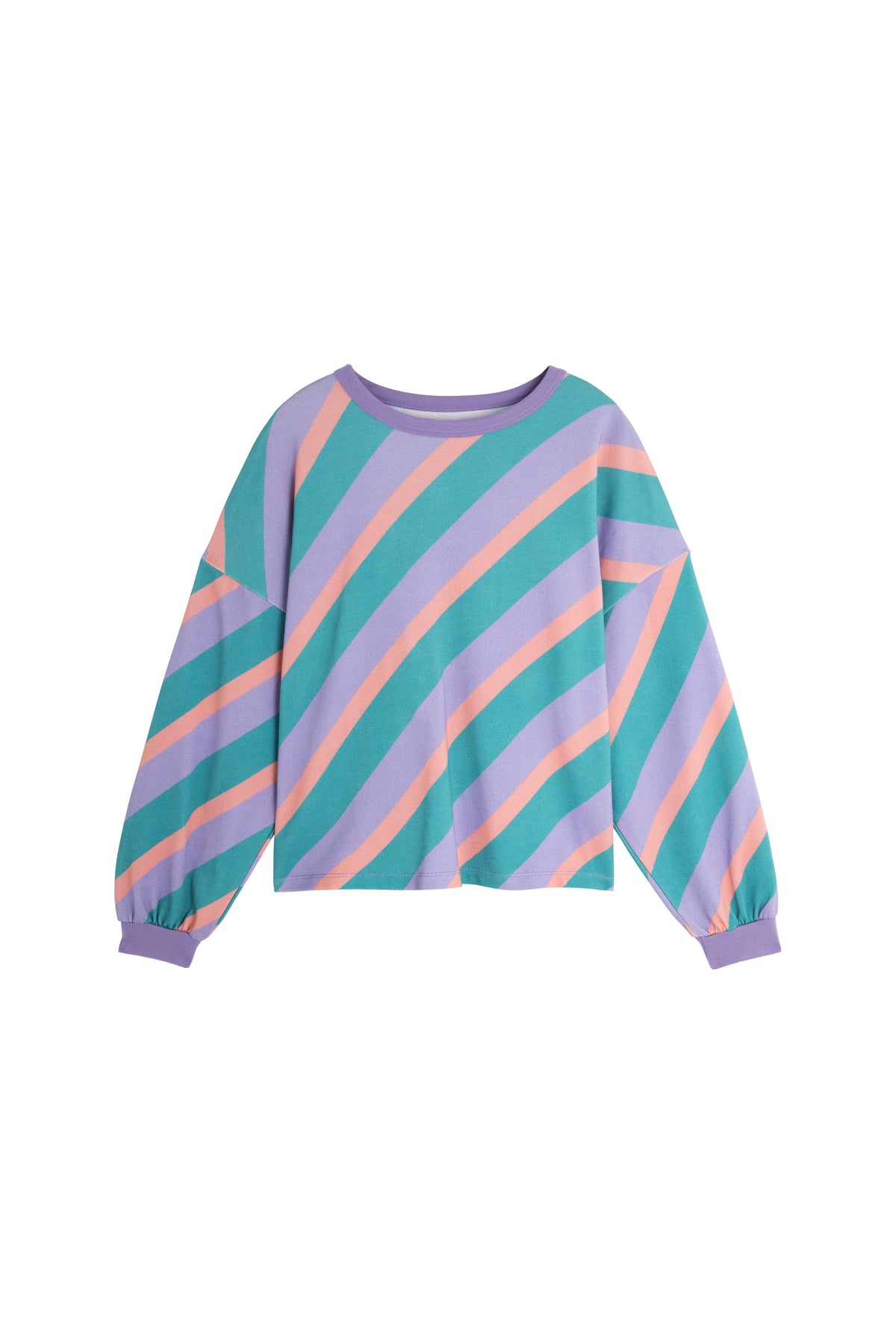 Sweat 100% Coton BIO - Flashback Violet