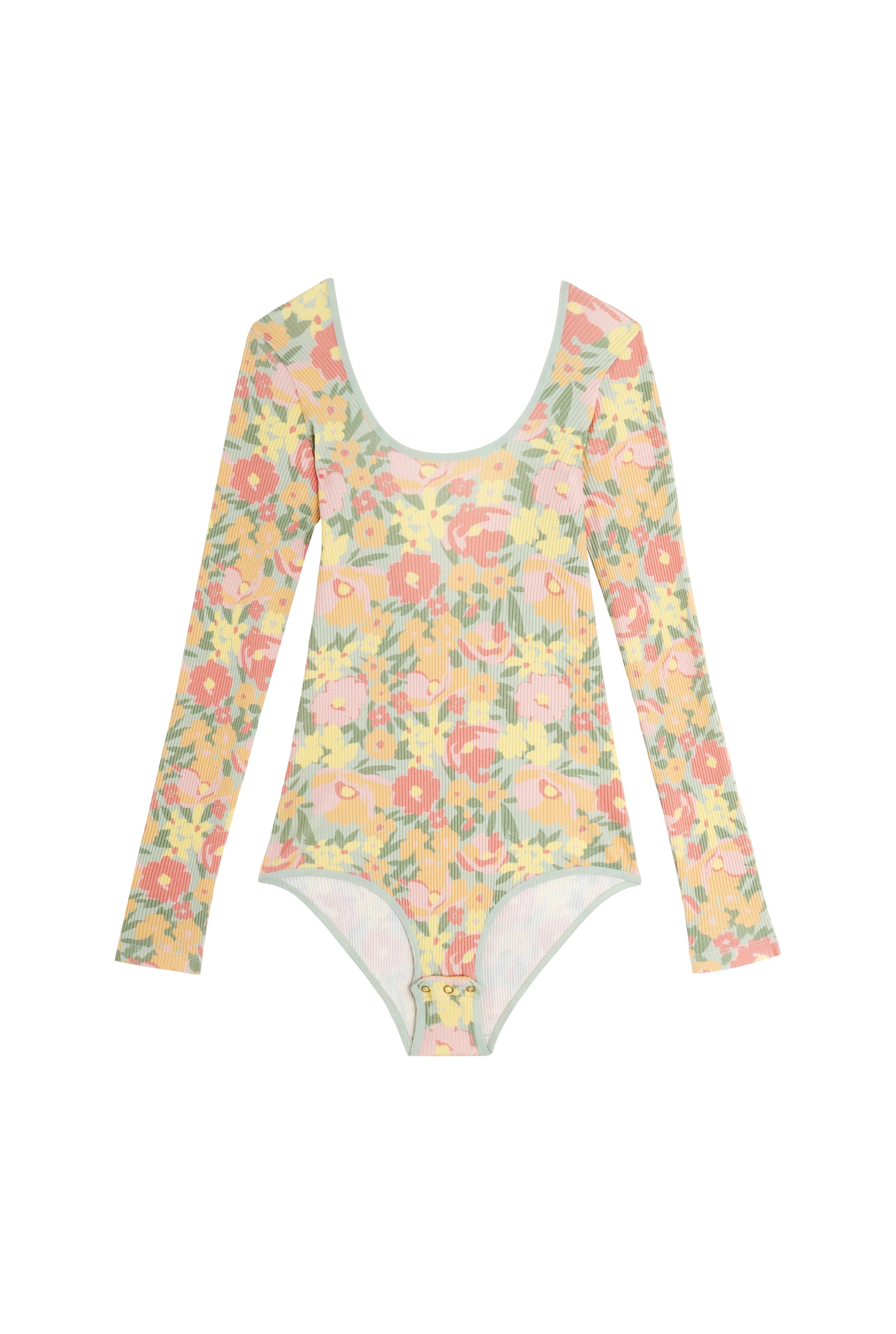 Body Coton BIO - Allamanda Vert