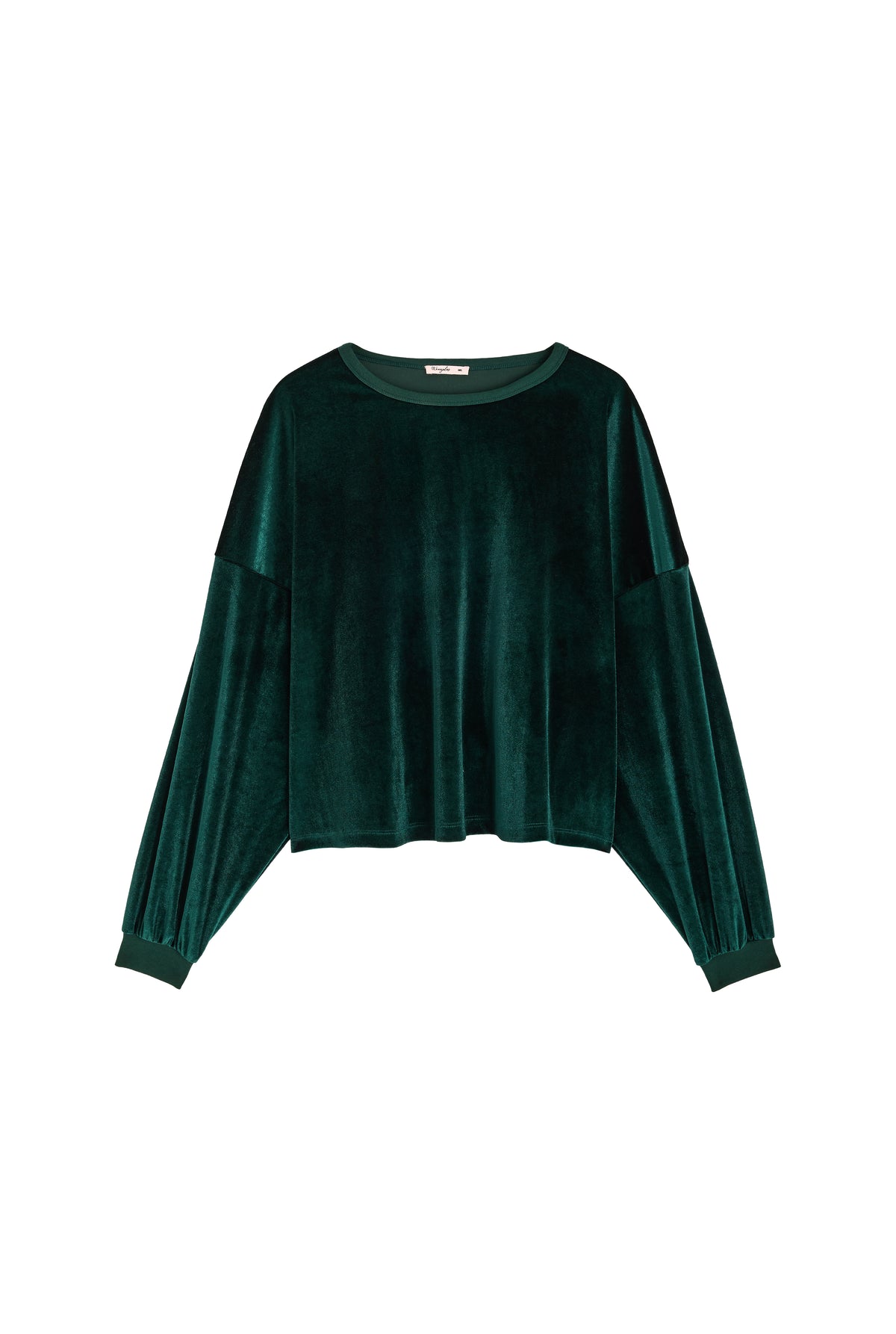 Sweat Velours - Vert Foncé