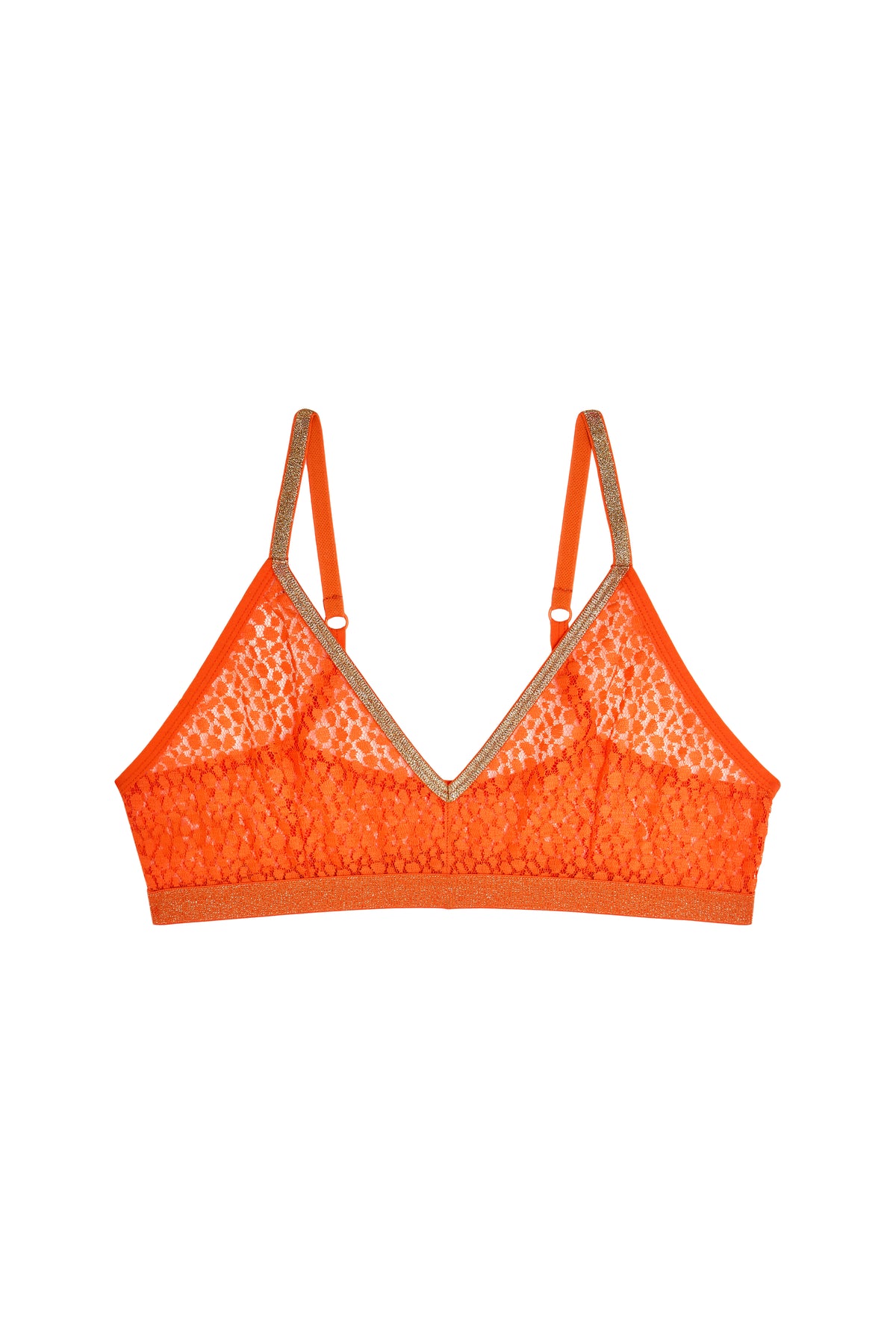Brassière Dentelle - Orange