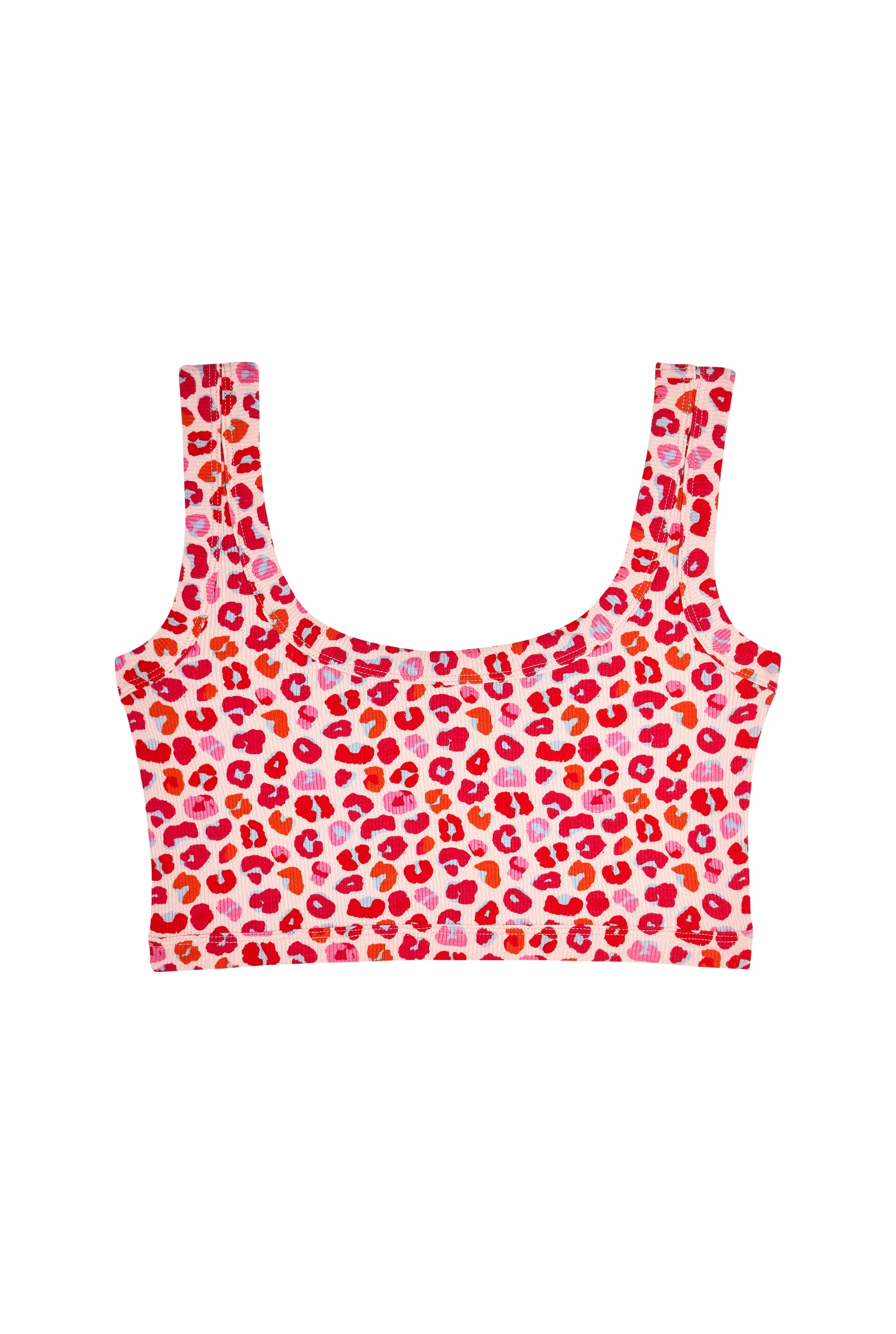 Top Viscose - Léopard Rose