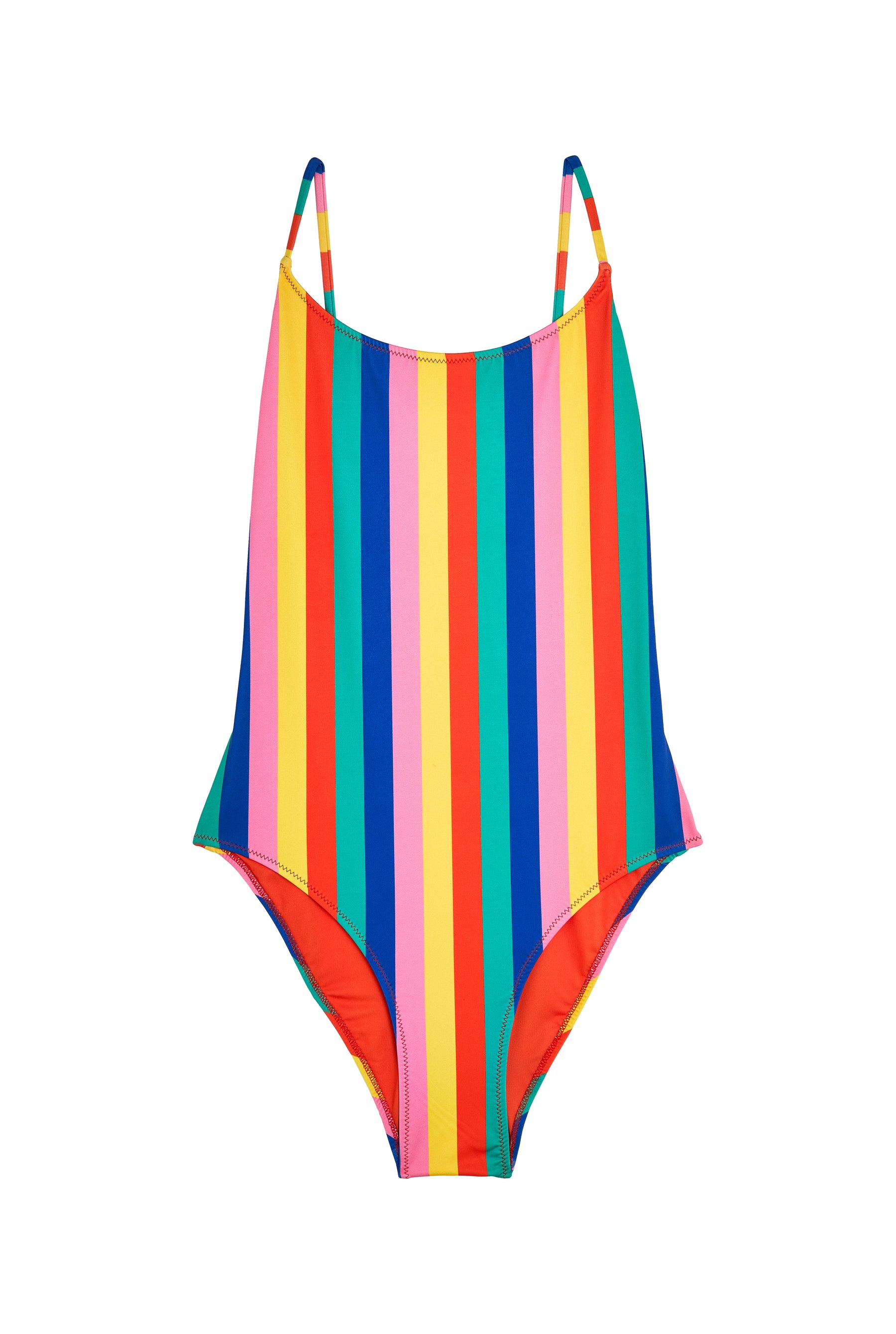 Maillot 1 pièce - Rayures Brazil