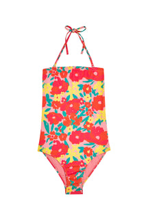 Maillot Bustier - Allamanda Rose