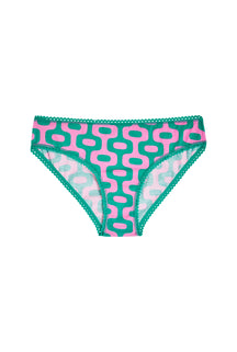 Culotte Coton BIO - Copacabana Rose