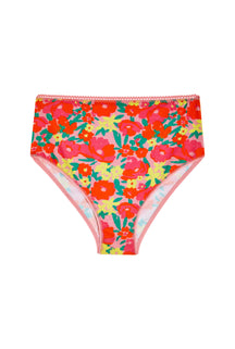 Culotte Taille Haute Coton BIO - Allamanda Rose