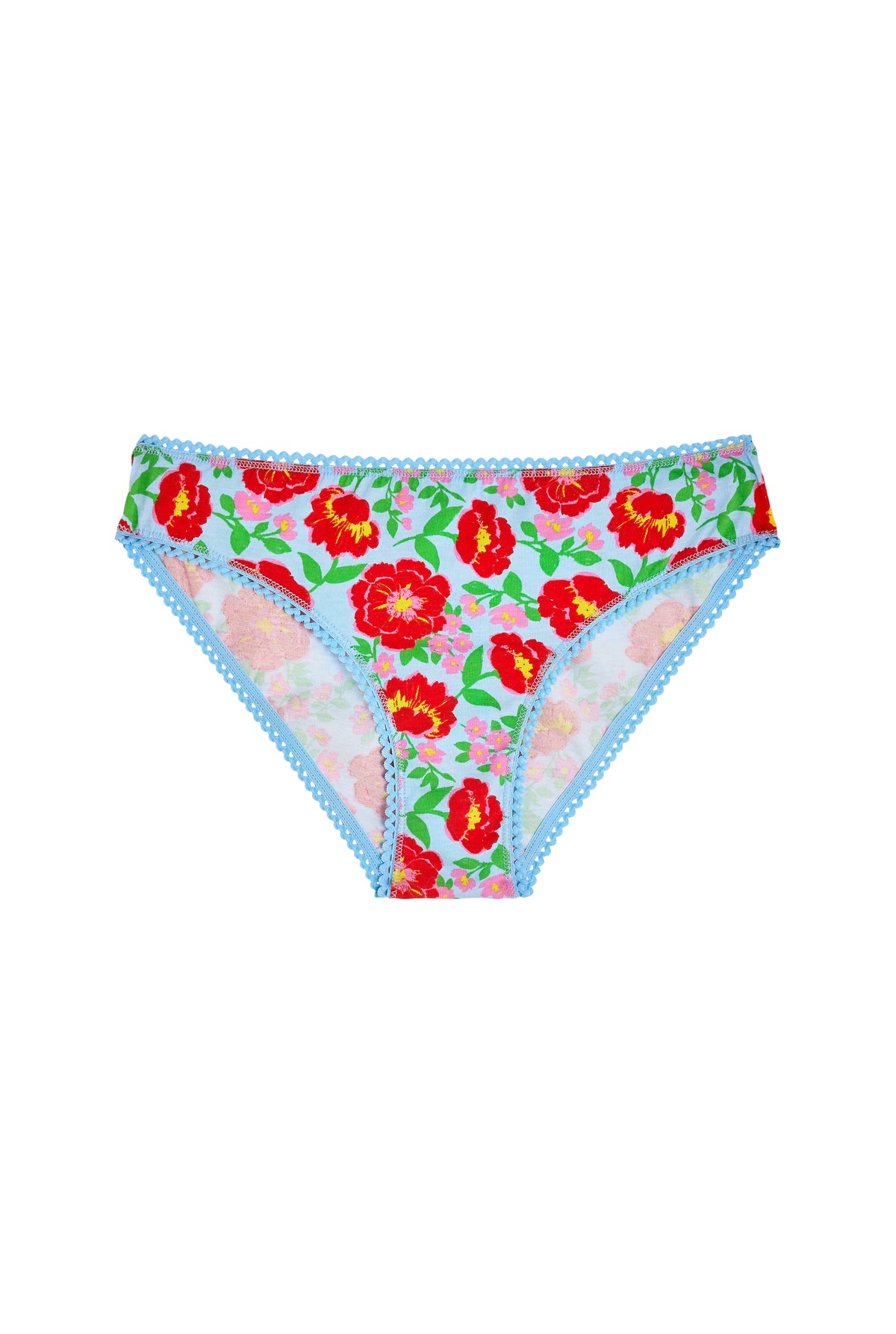 Culotte Coton BIO - Rosa Bleu Ciel