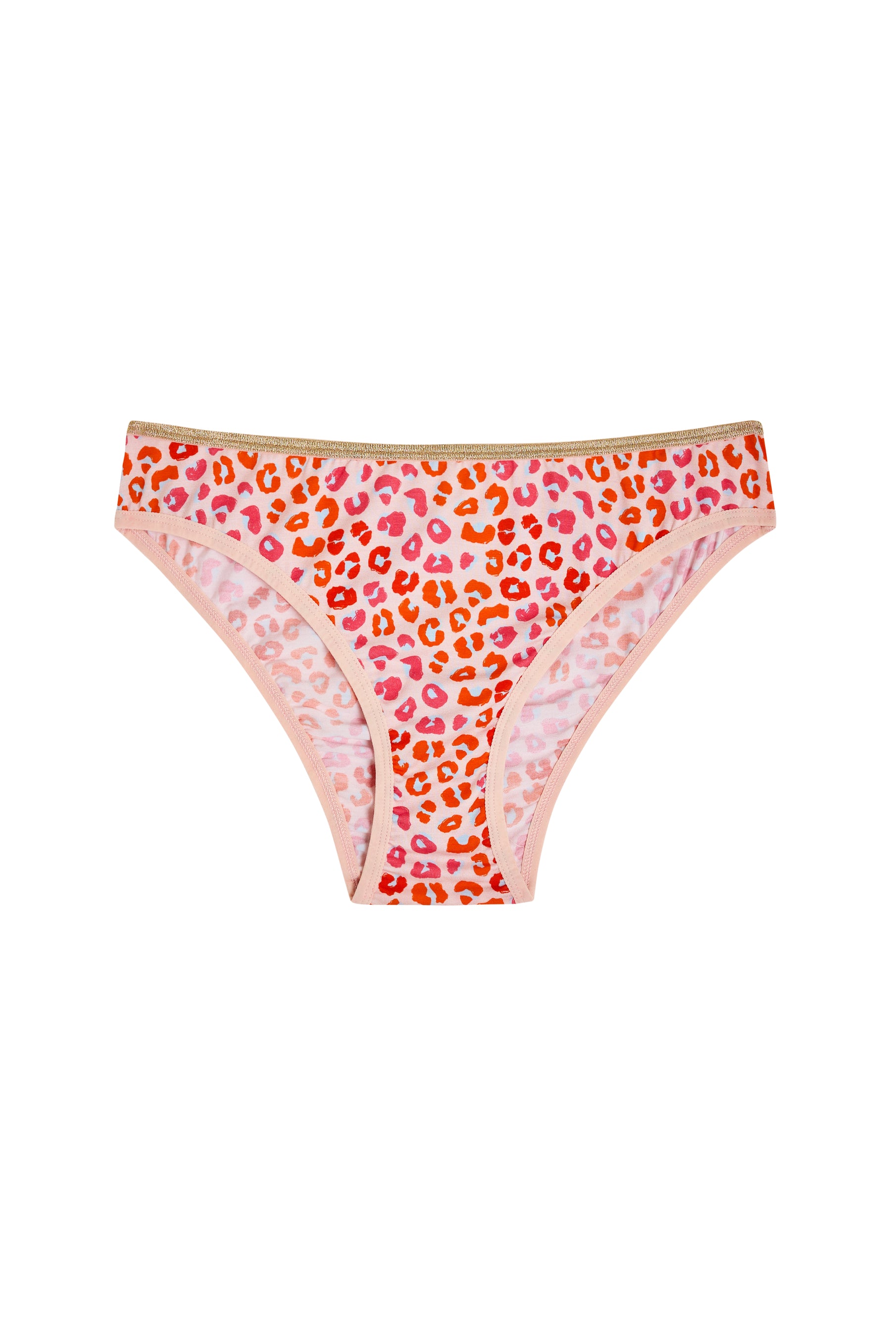 Culotte Lurex - Léopard Rose
