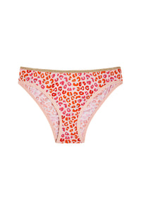 Culotte Lurex - Léopard Rose