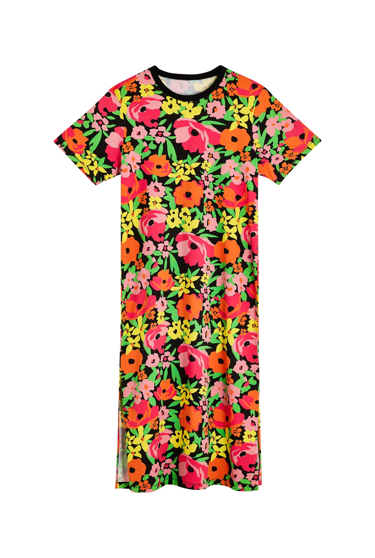 Robe Coton BIO - Allamanda Noir