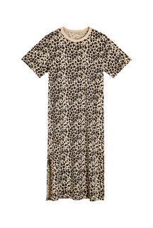 Robe Coton BIO - Léopard
