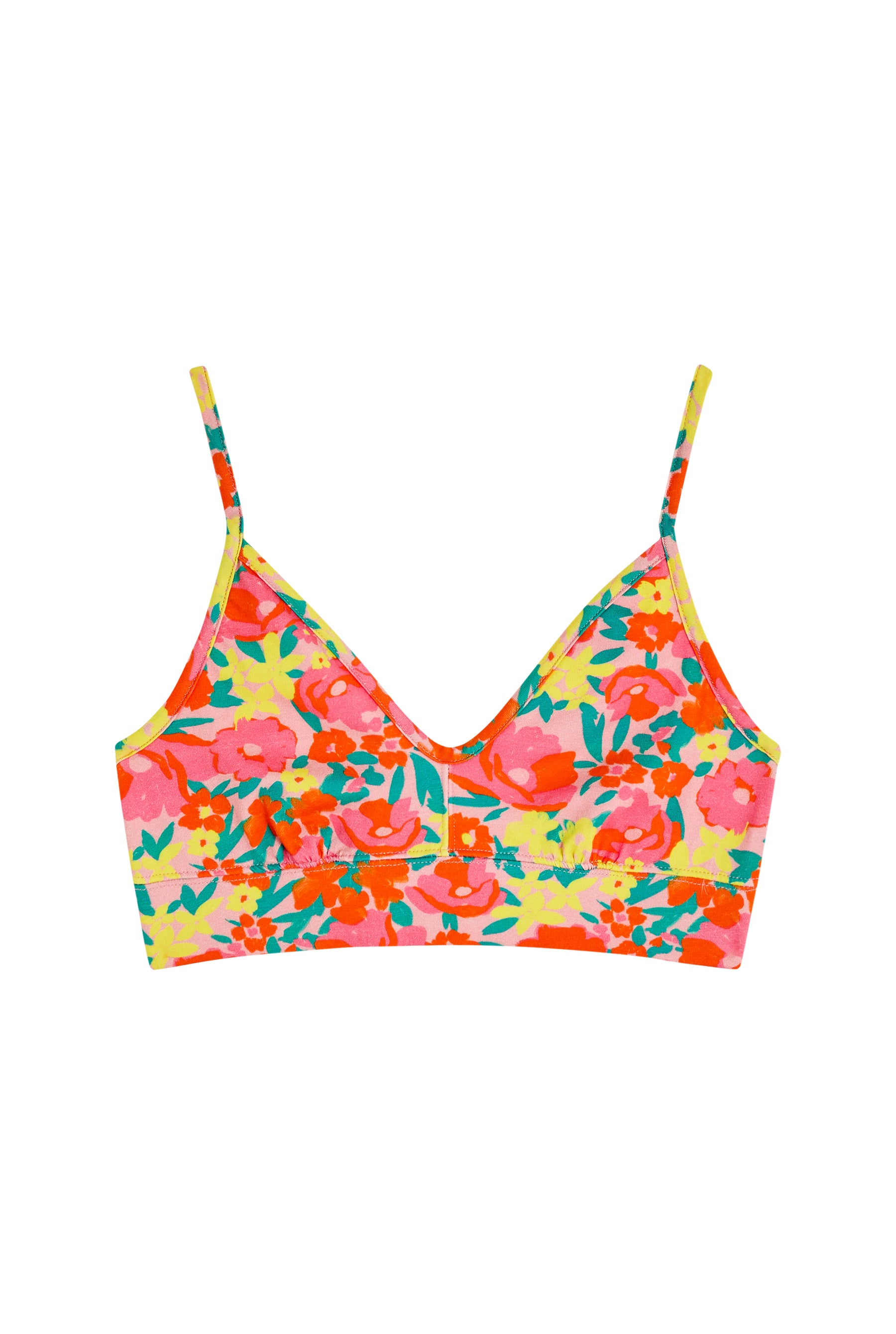 Brassière Coton BIO - Allamanda Rose