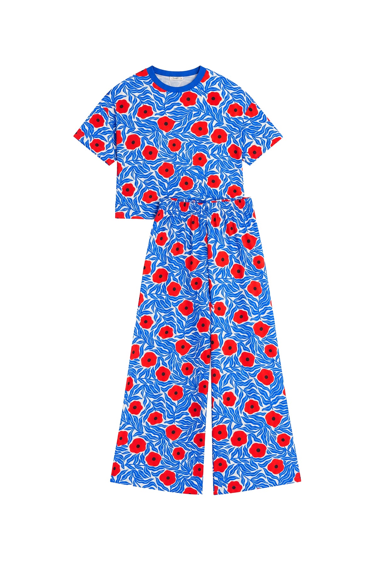 Pyjama Long Coton BIO - Majorelle