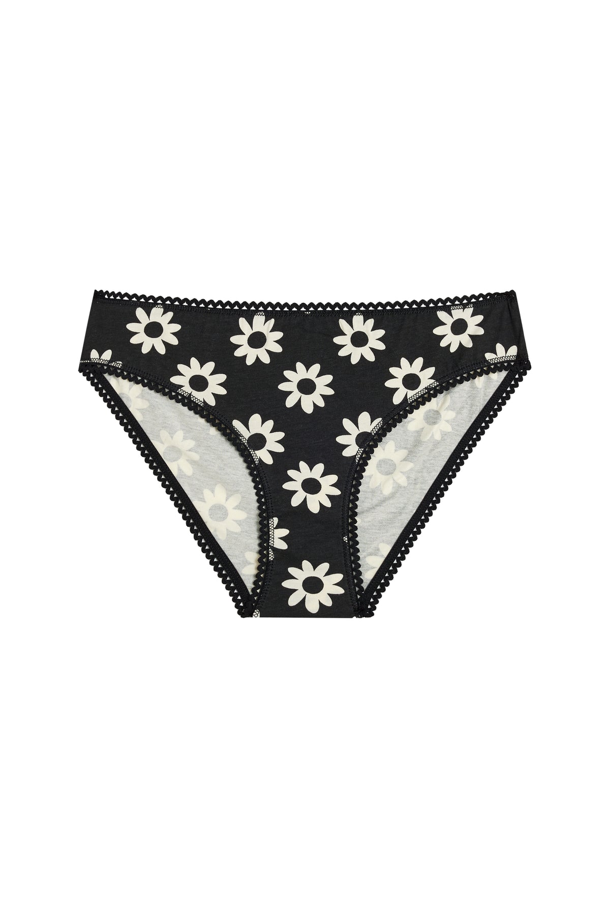 Culotte Coton BIO - Dahlia Noir