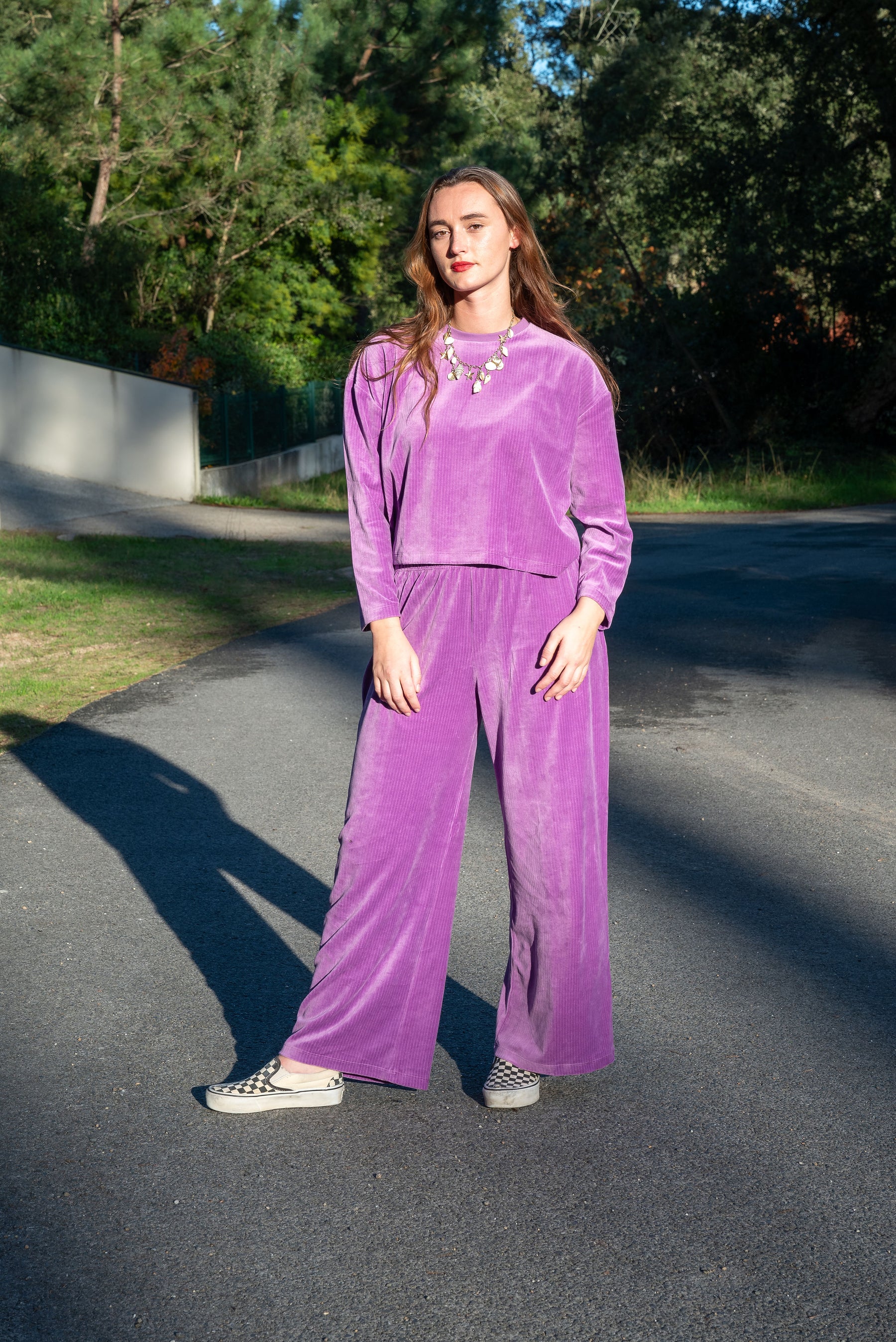 Lorea mesure 1m74, elle fait du 38 et porte une taille M