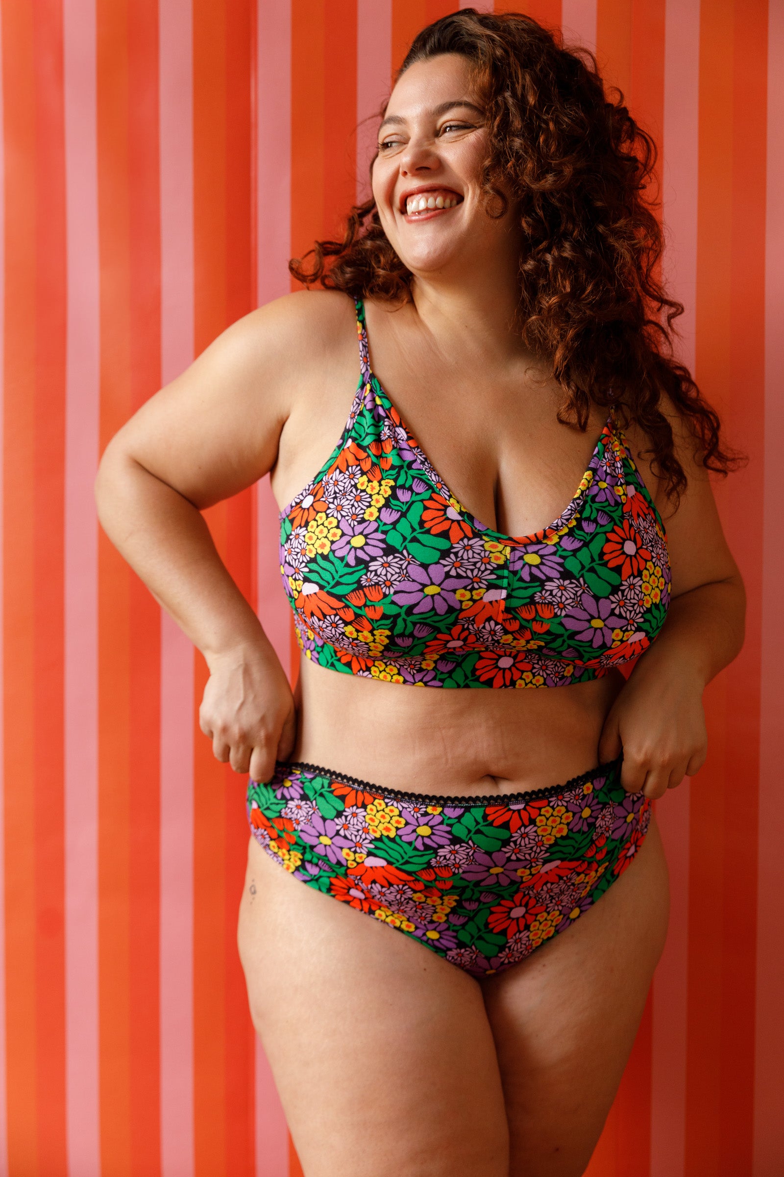 Amandine fait du 44 et porte une taille XL