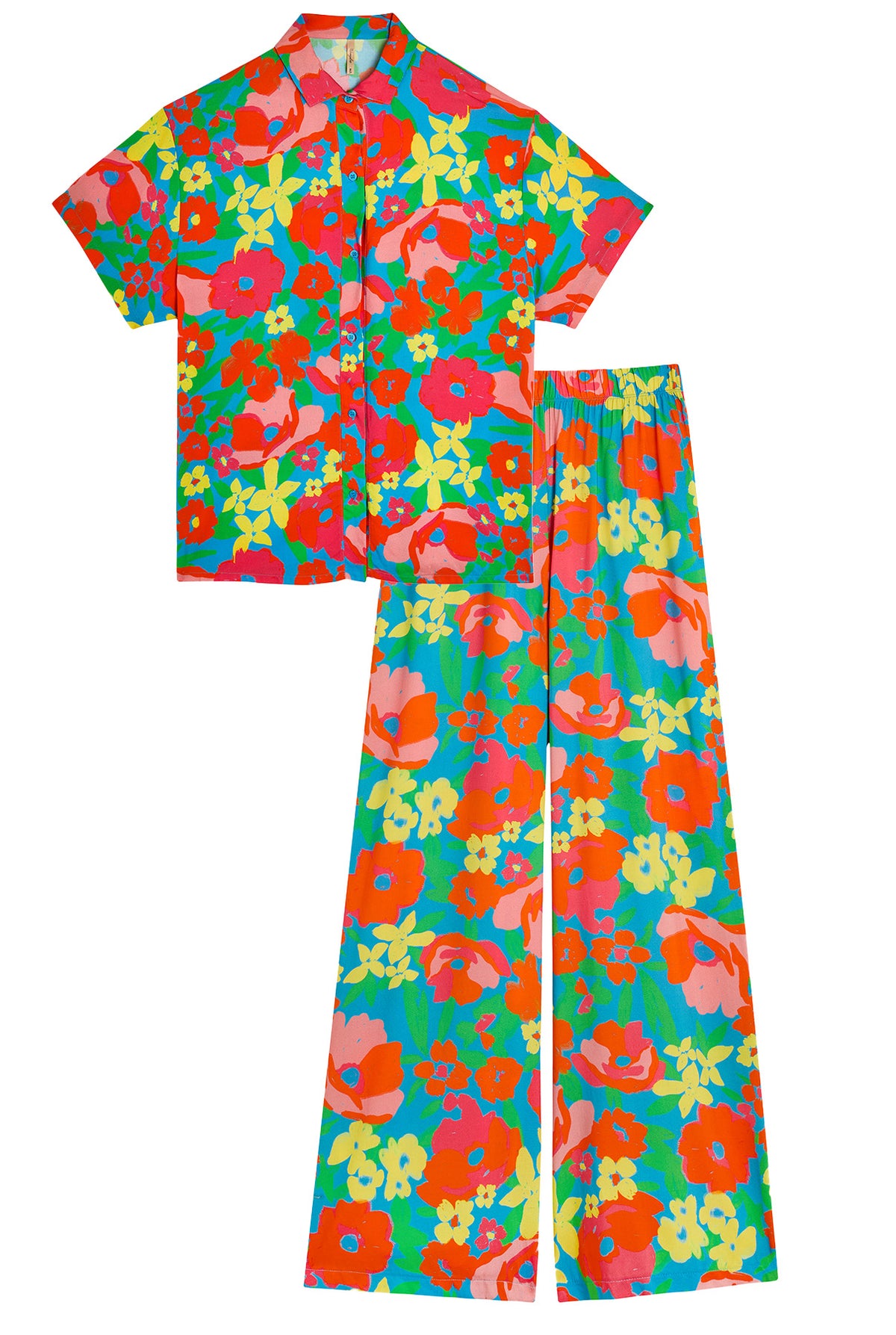 Ensemble Viscose - Allamanda Bleu