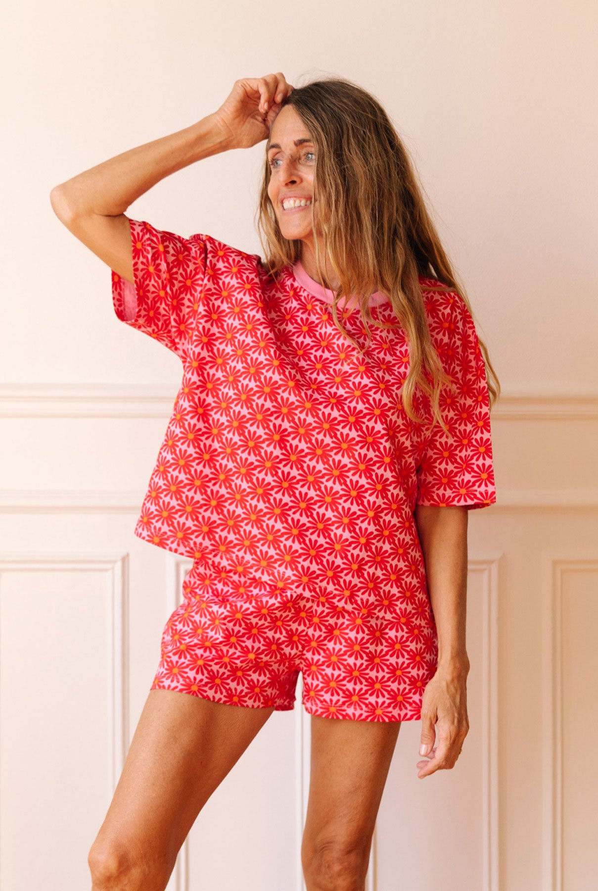 Prairie Boutique | Pyjama femme | Rouge rustique