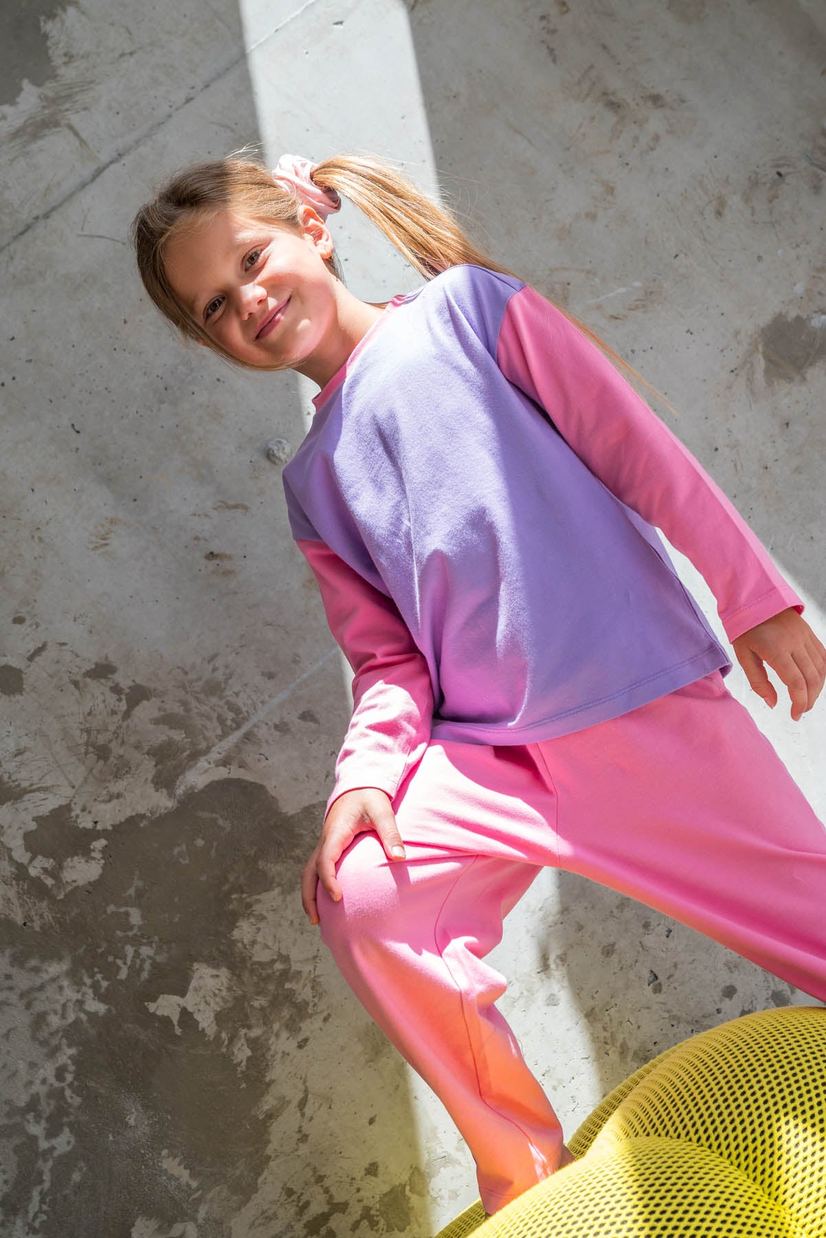 G. porte une taille 7/8 ans