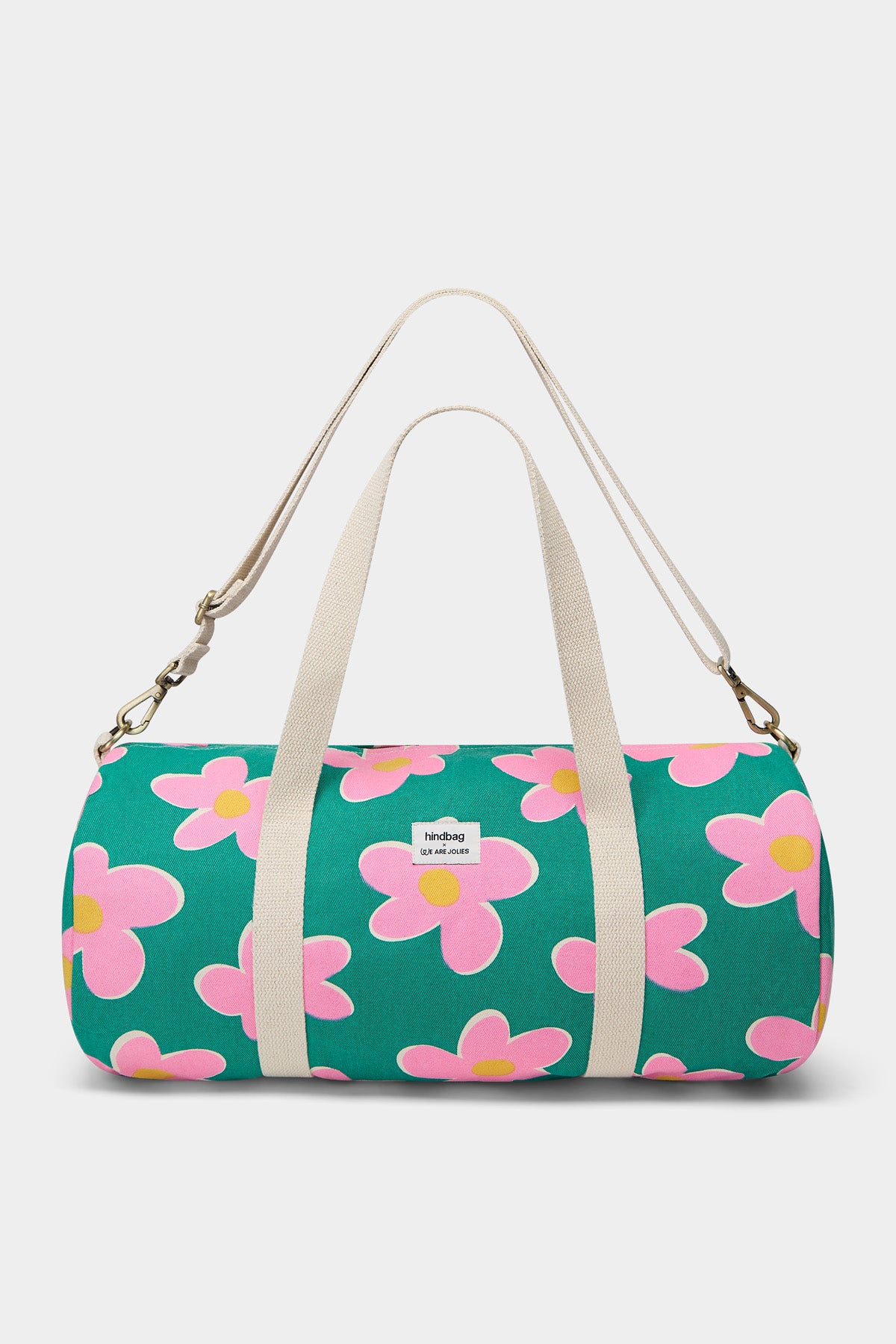 Simon WAJ x Hindbag Duffle Bag - Big Flowers
