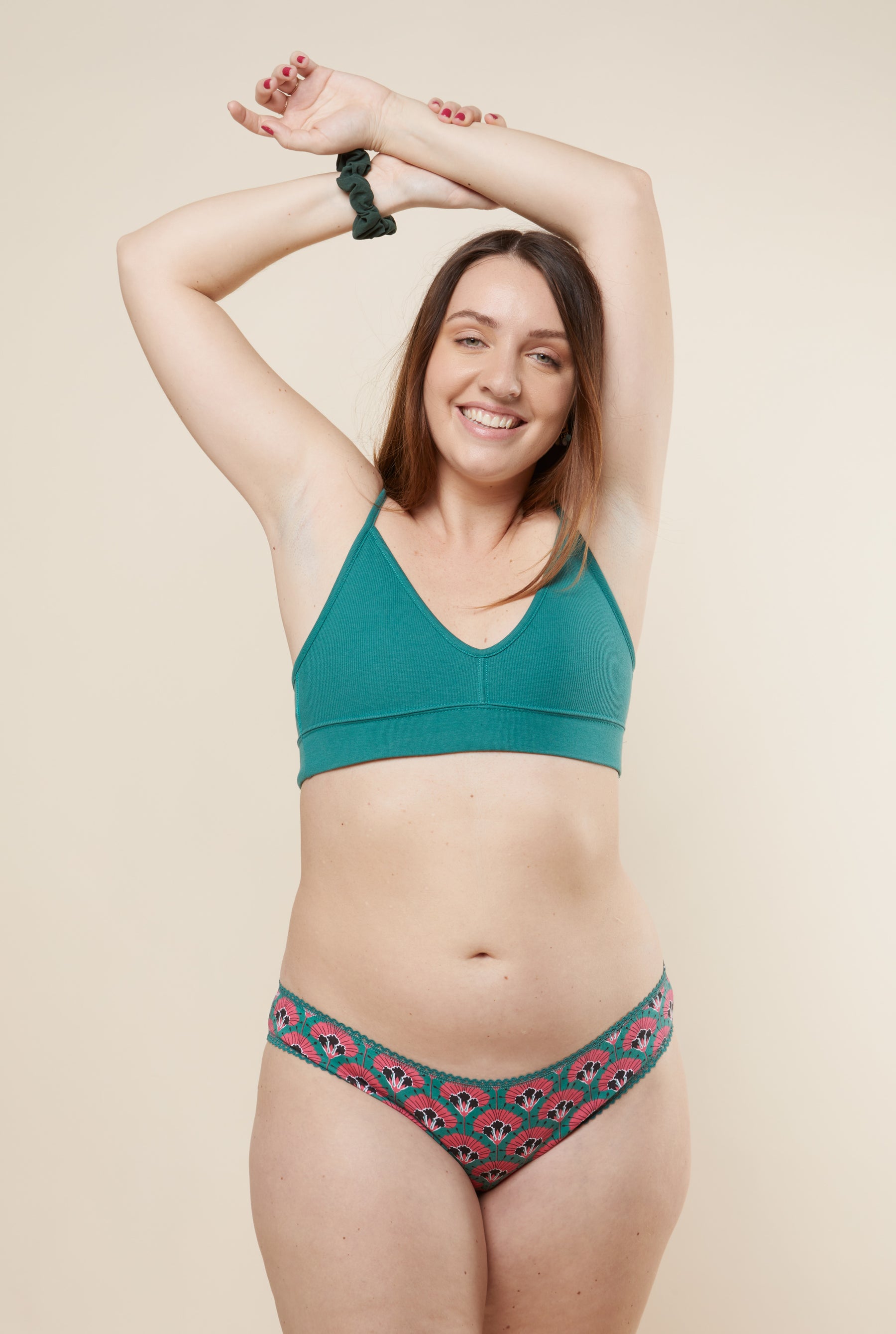 Culotte Coton BIO - Fleur de Paon - Culottes Femme - We Are Jolies