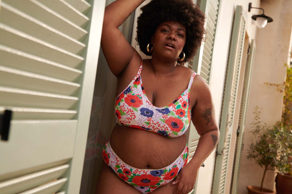 Brassière Coton BIO - Poppies