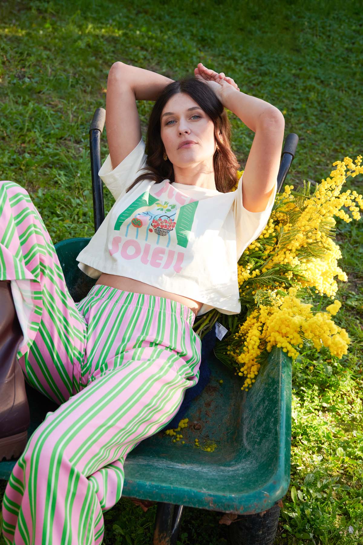 Kamila fait du 36 et porte une taille S