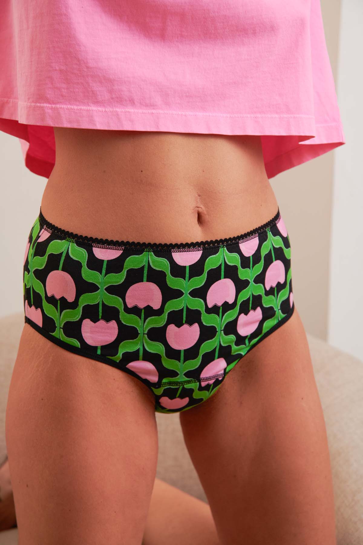 Kamila fait du 36 et porte une taille S