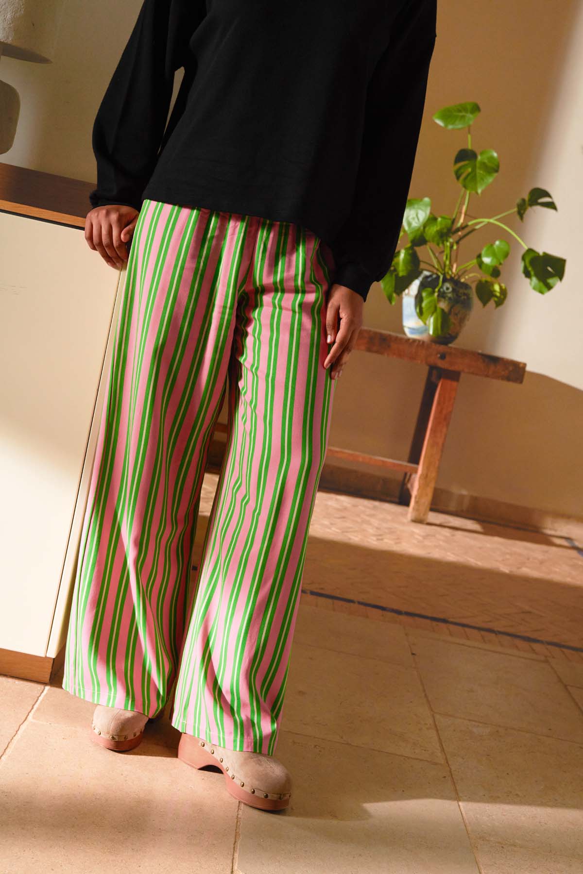 Marie-Charles fait du 38 et porte une taille M