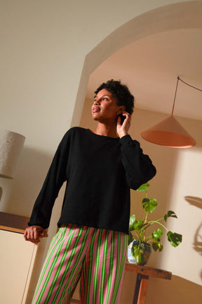 Marie-Charles fait du 38 et porte une taille M/L