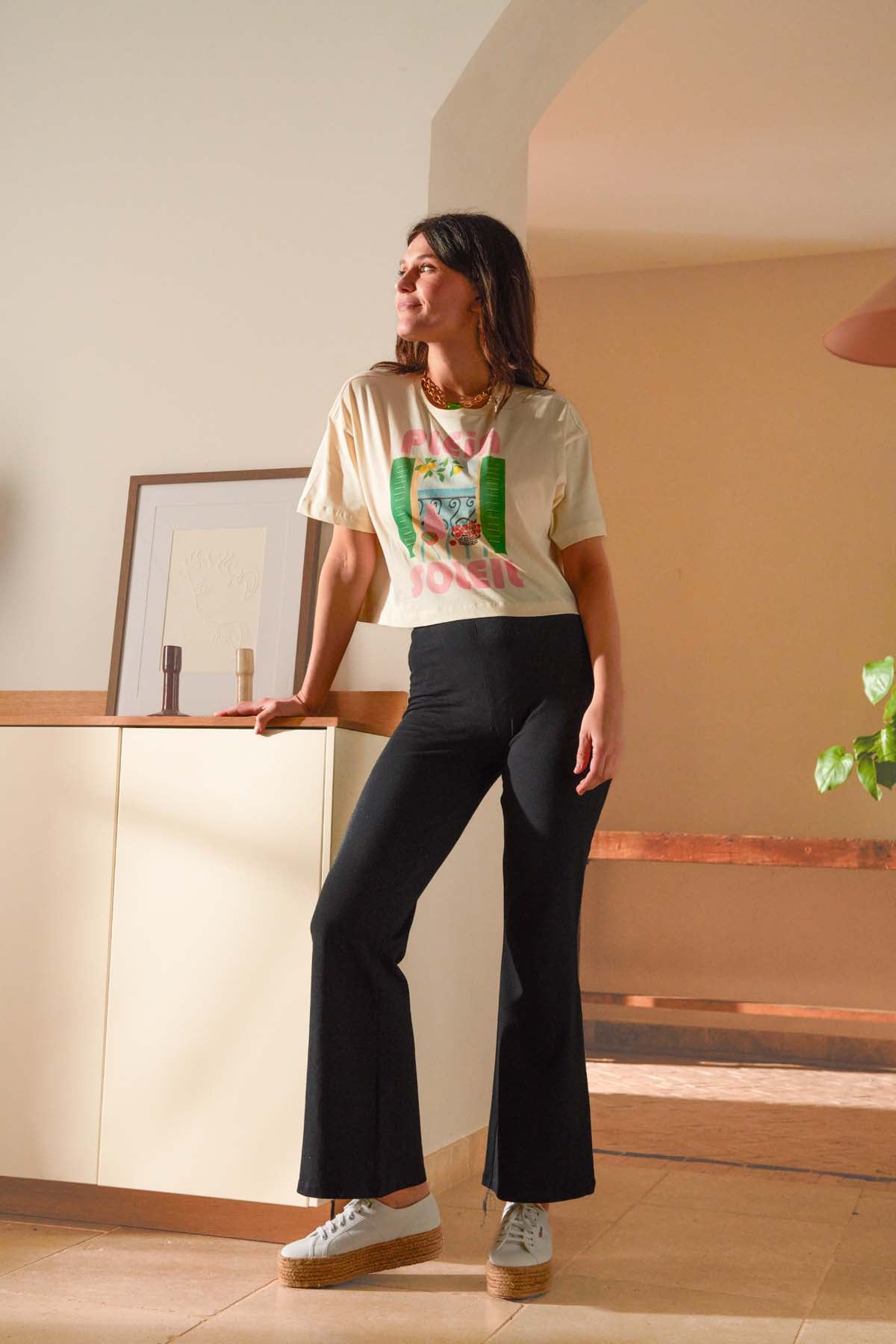 Kamila fait du 36 et porte une taille S*