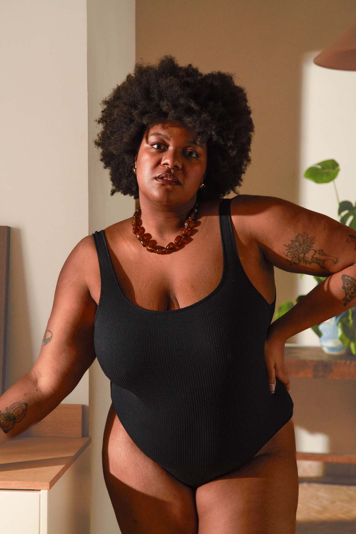 Marie-Charles fait du 38 et porte une taille M