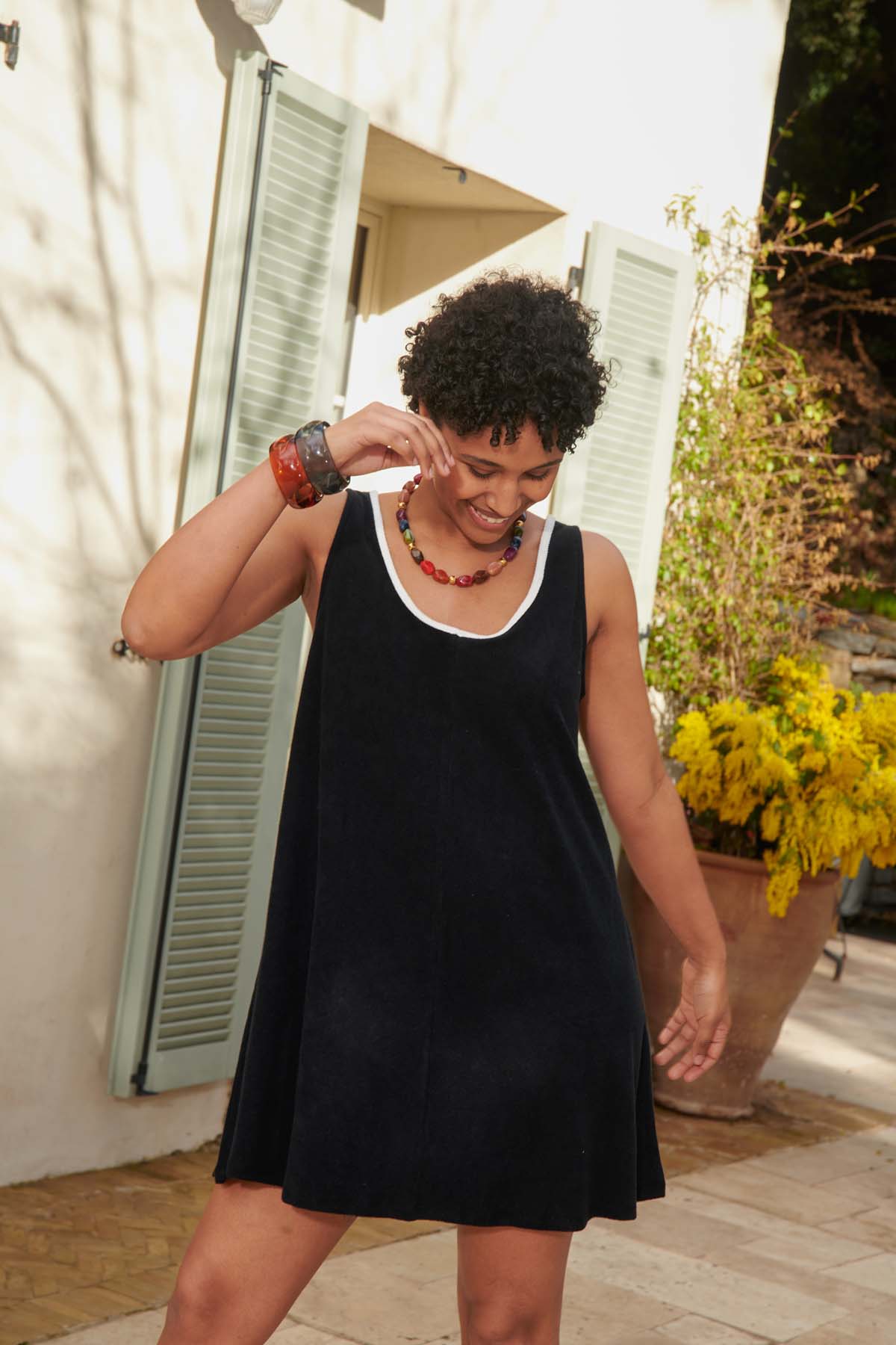 Marie-Charles fait du 38 et porte une taille M