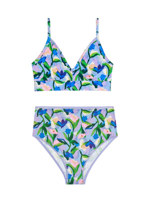 1 BRASSIÈRE + 1 CULOTTE TAILLE HAUTE - Leila Rose