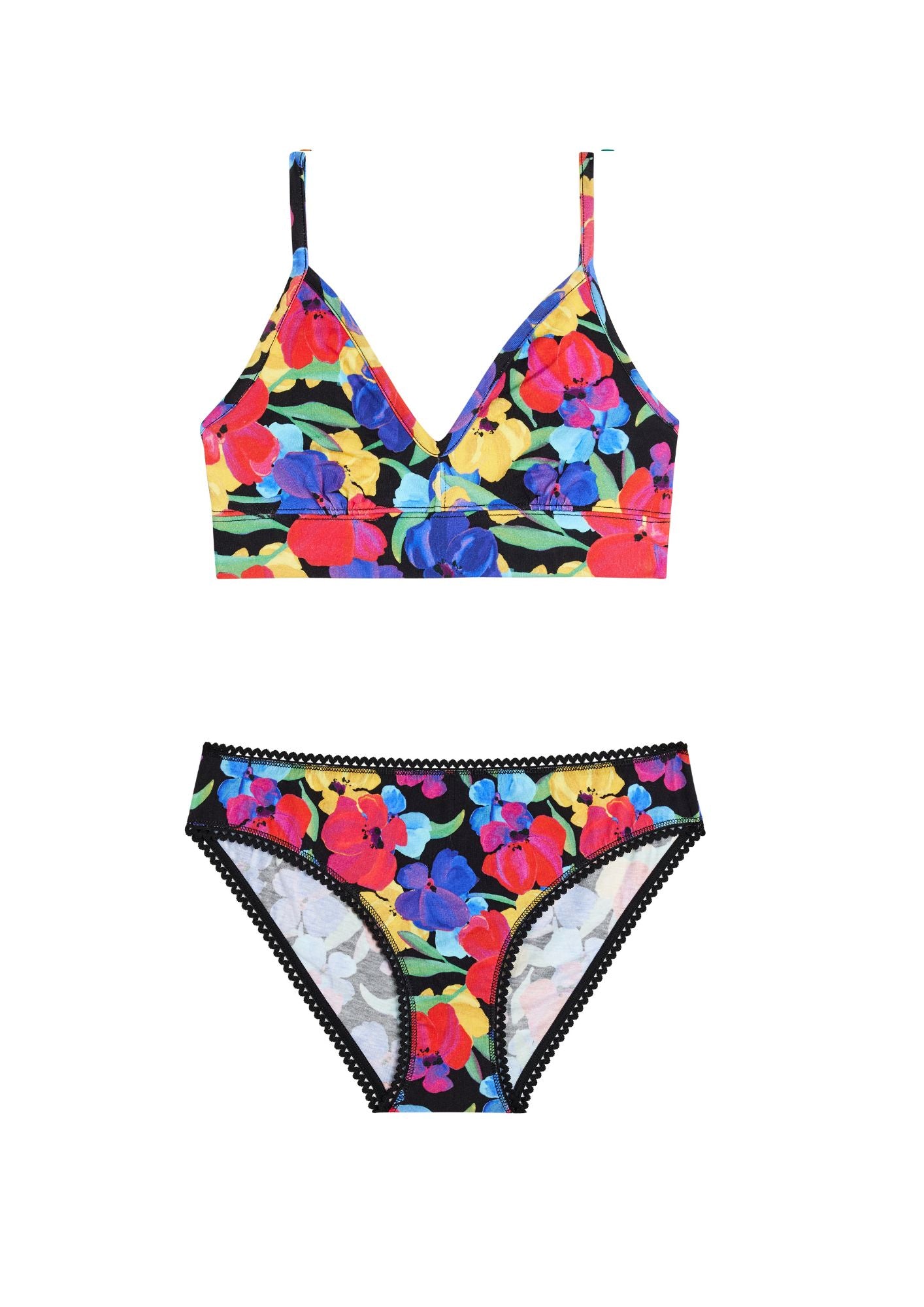 1 BRASSIÈRE + 1 CULOTTE - Fleur d'Atlas