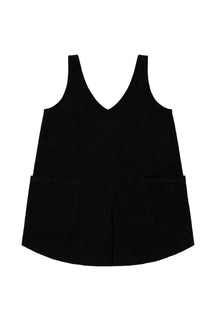 Combishort Éponge Coton BIO - Noir