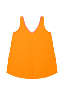 Combishort Éponge Coton BIO - Orange