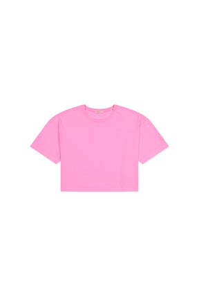 T-shirt Coton BIO - Rose Flash
