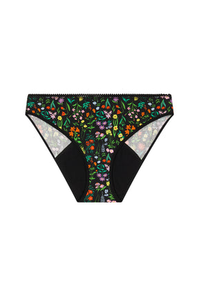 Culotte menstruelle GOTS - Flux abondant | Pampa Noir