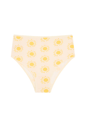 High-waisted briefs in organic cotton - Souléu